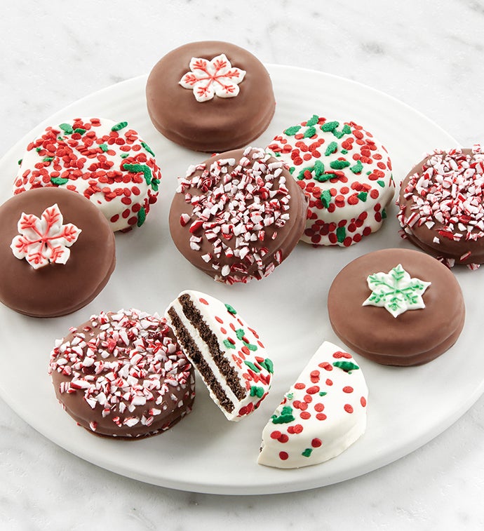 Chocolate Covered Holiday Cookies